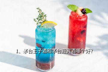 1、茅臺王子酒和茅臺迎賓酒哪個好？