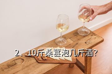 2、10斤桑葚泡幾斤酒？