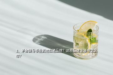 3、茅臺鎮(zhèn)有哪些其他白酒品牌？這些品牌發(fā)展得怎么樣？