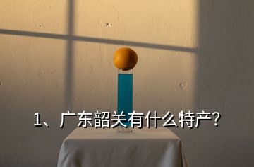 1、廣東韶關(guān)有什么特產(chǎn)？