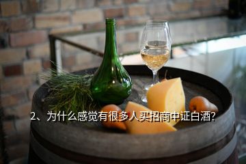 2、為什么感覺有很多人買招商中證白酒？