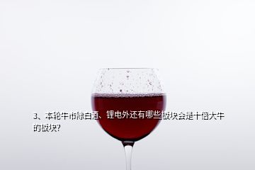 3、本輪牛市除白酒、鋰電外還有哪些板塊會(huì)是十倍大牛的板塊？