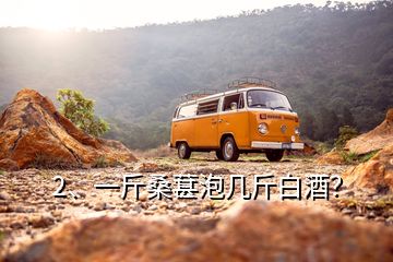 2、一斤桑葚泡幾斤白酒？