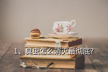 1、臭蟲怎么消滅最徹底？