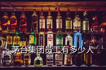 茅臺(tái)集團(tuán)員工有多少人