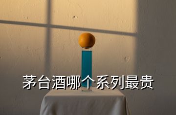 茅臺酒哪個(gè)系列最貴