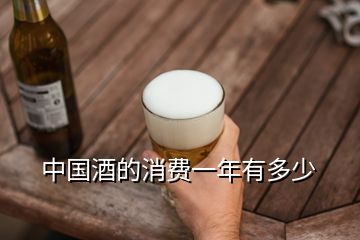 中國酒的消費(fèi)一年有多少