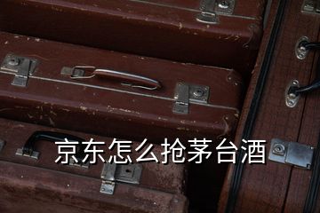 京東怎么搶茅臺酒