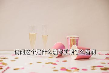 請問這個是什么酒保質(zhì)期怎么看啊