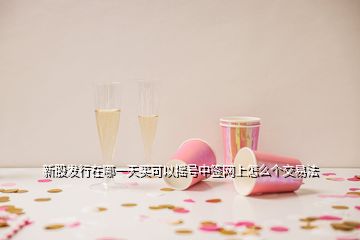 新股發(fā)行在哪一天買可以搖號(hào)中簽網(wǎng)上怎么個(gè)交易法