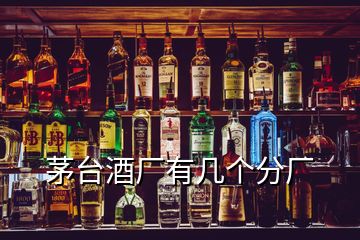 茅臺酒廠有幾個分廠