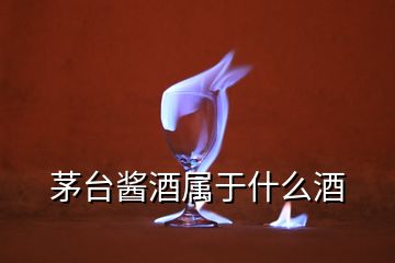 茅臺(tái)醬酒屬于什么酒