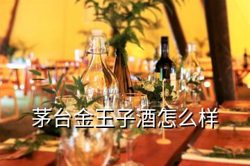 茅臺(tái)金王子酒怎么樣