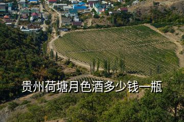 貴州荷塘月色酒多少錢(qián)一瓶
