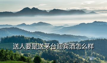 送人要是送茅臺(tái)迎賓酒怎么樣