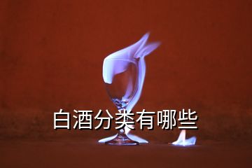 白酒分類(lèi)有哪些