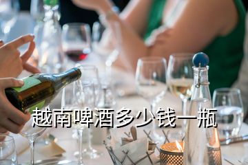越南啤酒多少錢(qián)一瓶