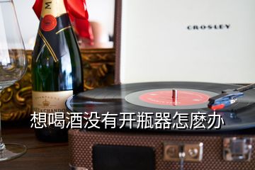 想喝酒沒(méi)有開(kāi)瓶器怎麼辦