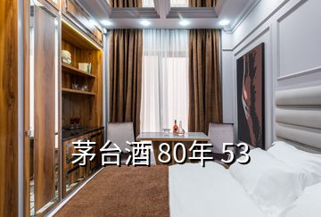 茅臺酒 80年 53