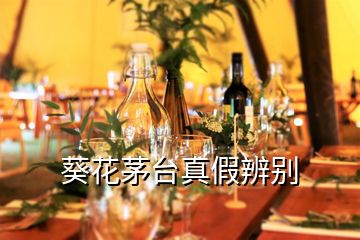 葵花茅臺(tái)真假辨別