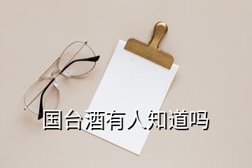 國臺酒有人知道嗎