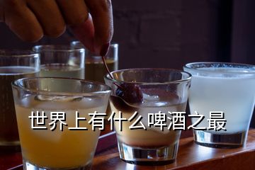 世界上有什么啤酒之最