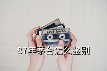 87年茅臺(tái)怎么鑒別