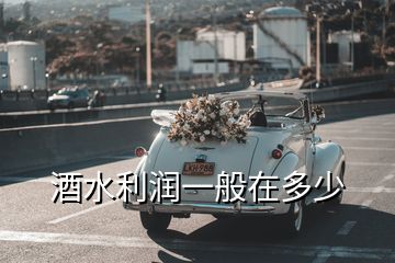 酒水利潤(rùn)一般在多少