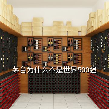 茅臺為什么不是世界500強(qiáng)