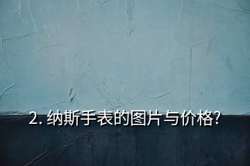 2. 納斯手表的圖片與價格?