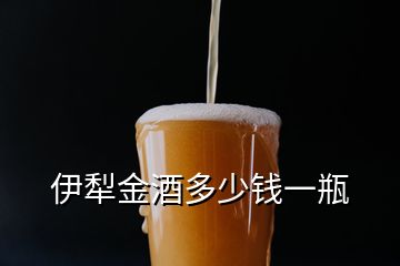 伊犁金酒多少錢(qián)一瓶