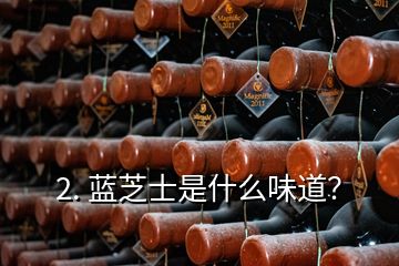 2. 藍(lán)芝士是什么味道？