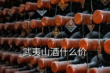 武夷山酒什么價(jià)