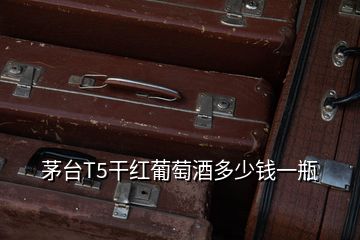 茅臺(tái)T5干紅葡萄酒多少錢(qián)一瓶