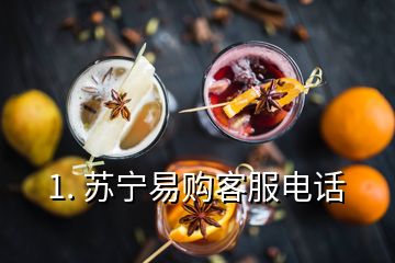1. 蘇寧易購(gòu)客服電話(huà)