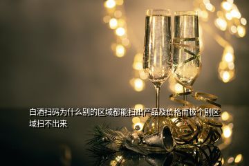 白酒掃碼為什么別的區(qū)域都能掃出產品及價格而極個別區(qū)域掃不出來