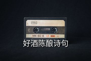 好酒陳釀詩(shī)句