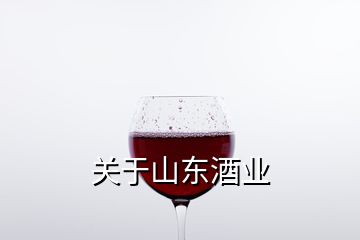 關(guān)于山東酒業(yè)