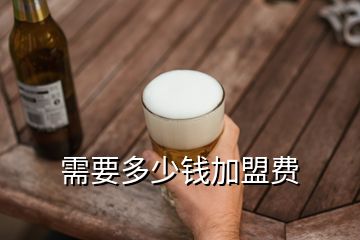 需要多少錢(qián)加盟費(fèi)