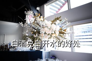 白酒兌白開(kāi)水的好處