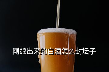 剛釀出來(lái)的白酒怎么封壇子