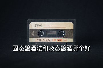 固態(tài)釀酒法和液態(tài)釀酒哪個好
