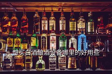 想買(mǎi)白酒釀酒設(shè)備哪里的好用些