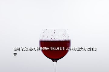 德州有沒有散打搏擊俱樂部有沒有什么樣的重大的散打比賽
