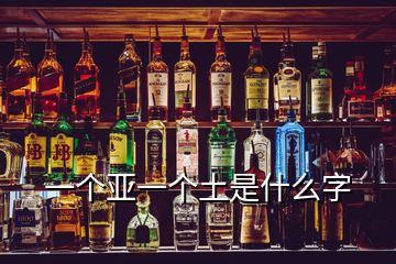 一個(gè)亞一個(gè)土是什么字