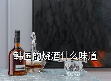 韓國(guó)的燒酒什么味道
