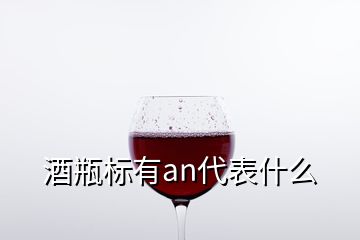 酒瓶標(biāo)有an代表什么