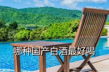哪種國產(chǎn)白酒最好喝