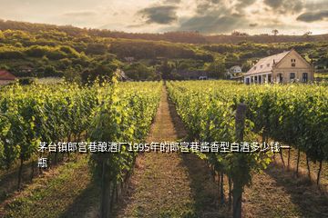 茅臺(tái)鎮(zhèn)郎宮巷釀酒廠1995年的郎宮巷醬香型白酒多少錢一瓶