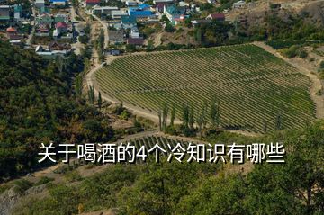 關(guān)于喝酒的4個(gè)冷知識(shí)有哪些